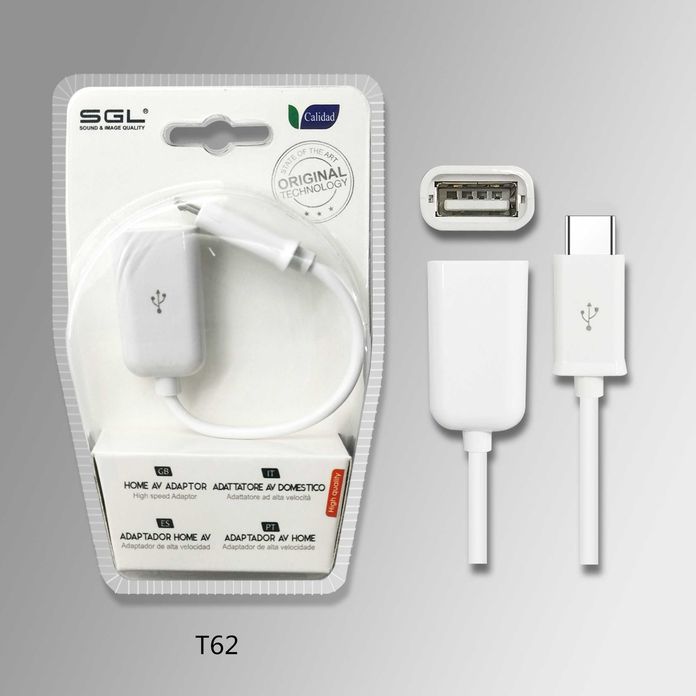 Καλώδιο Usb TypeC male - USB A female - T62 - 191230 - iThinksmart.gr