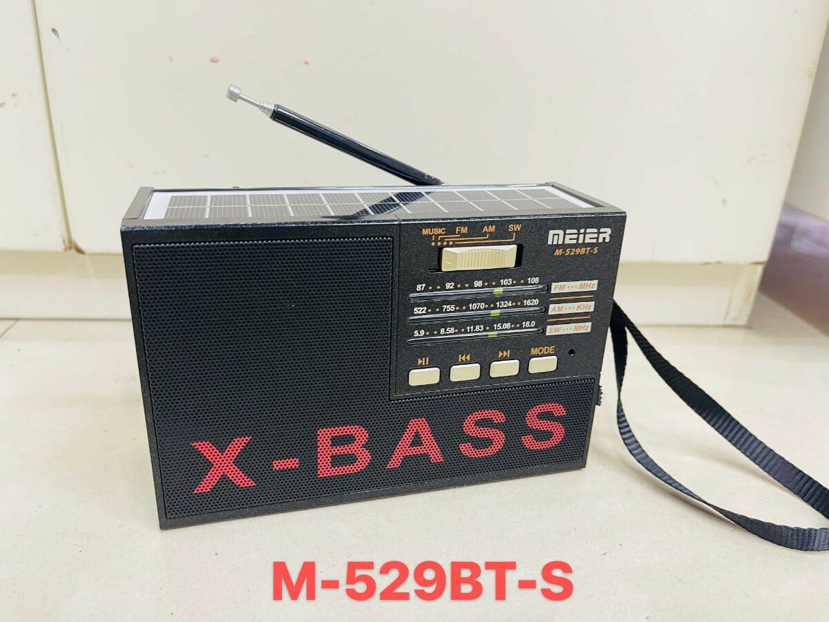 Retro Rechargeable Radio - M-529-BT - 105296 