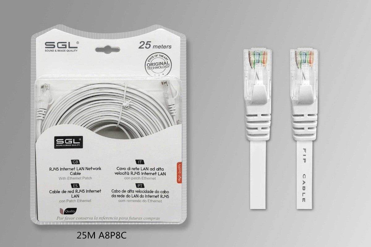 Καλώδιο δικτύου – Ethernet – 25m - A8P8 - 196453 - iThinksmart.gr