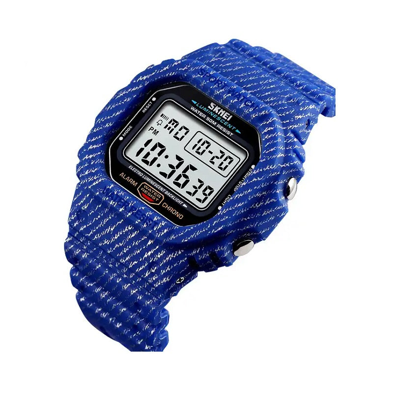 Ψηφιακό ρολόι χειρός – Skmei - 1471 - Dark Blue - iThinksmart.gr