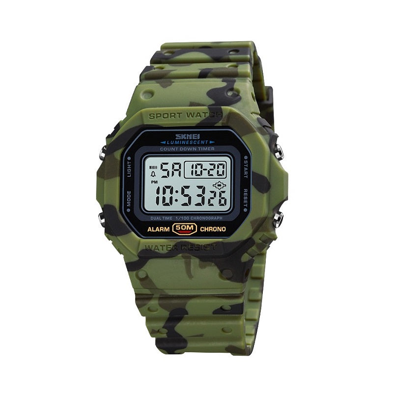 Ψηφιακό ρολόι χειρός – Skmei - 1628 - Army Green - iThinksmart.gr