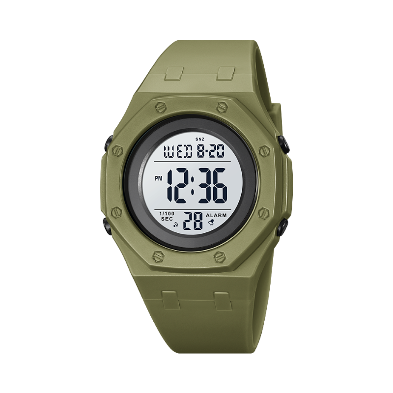 Ψηφιακό ρολόι χειρός – Skmei - 2048 - Green/Khaki - iThinksmart.gr