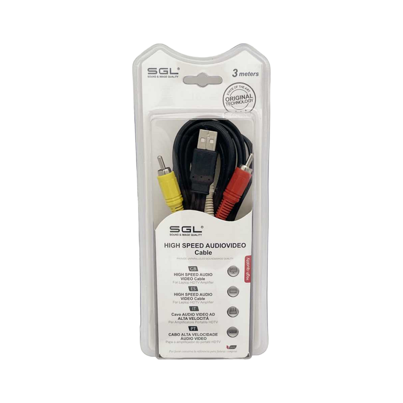 Καλώδιο USB 2.0 σε RCA - 1528B - 1.5m - 097985 - iThinksmart.gr